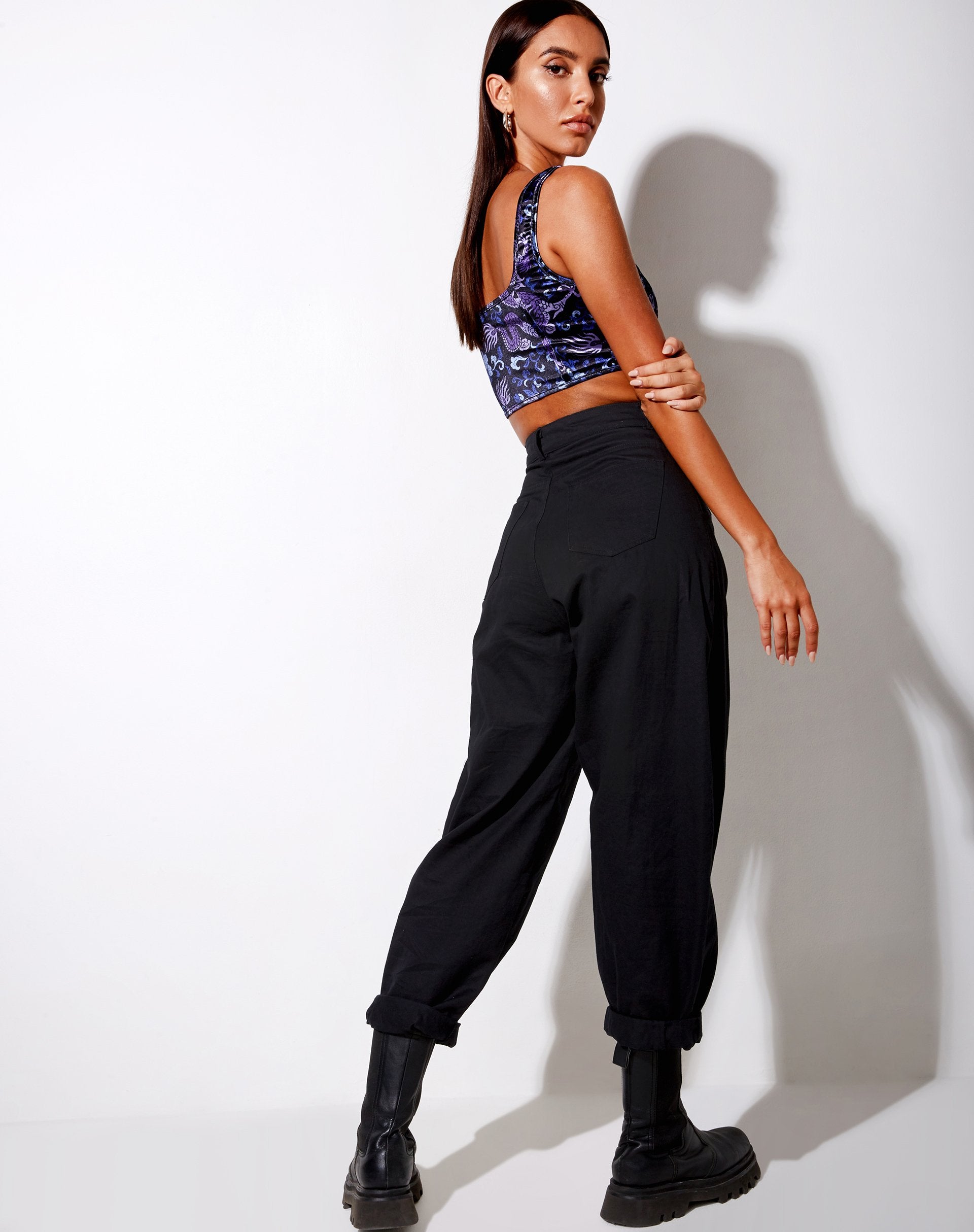 Imagen de Elix Crop Top en Dragon Blue