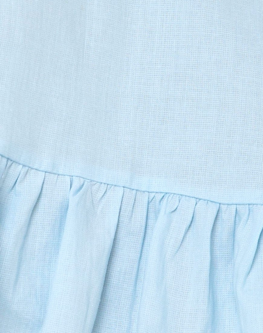 Imagen del top Ellen azul cielo