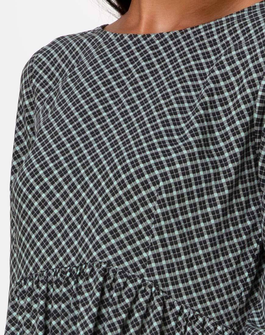 Imagen de Ellery Maxi Dress in Check it Out Green