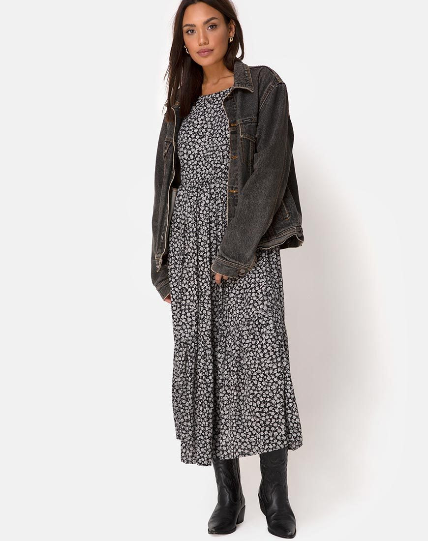 Imagen de Ellery Vestido en Ditsy Rose Negro
