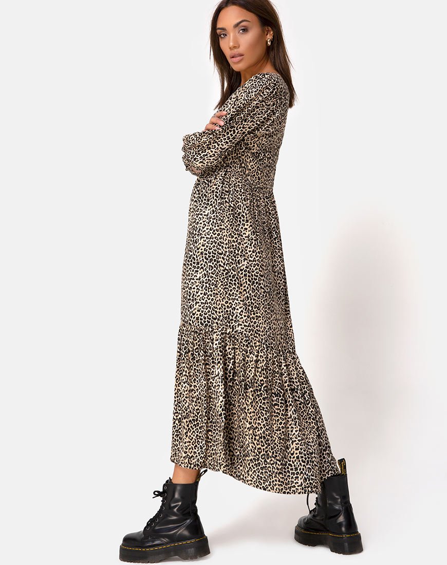 Imagen de Vestido Ellery en Rar Leopard Marrón