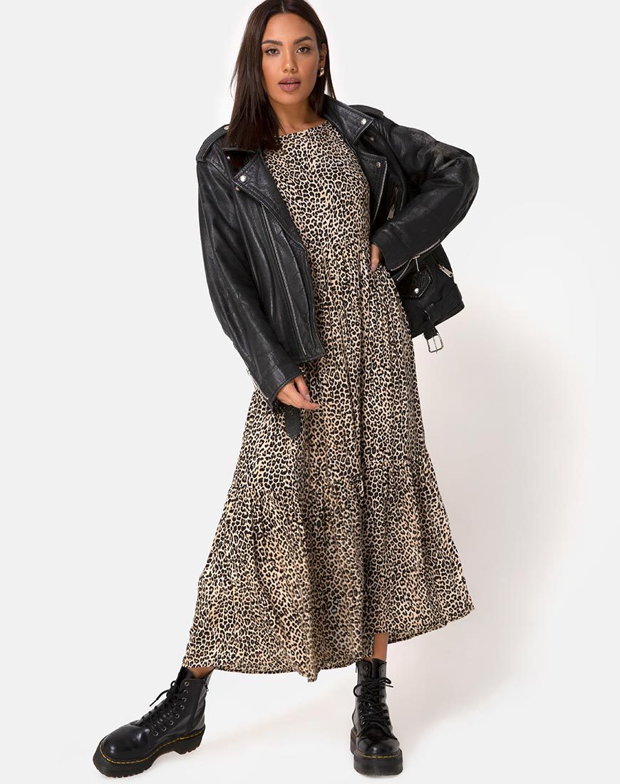 Imagen de Vestido Ellery en Rar Leopard Marrón