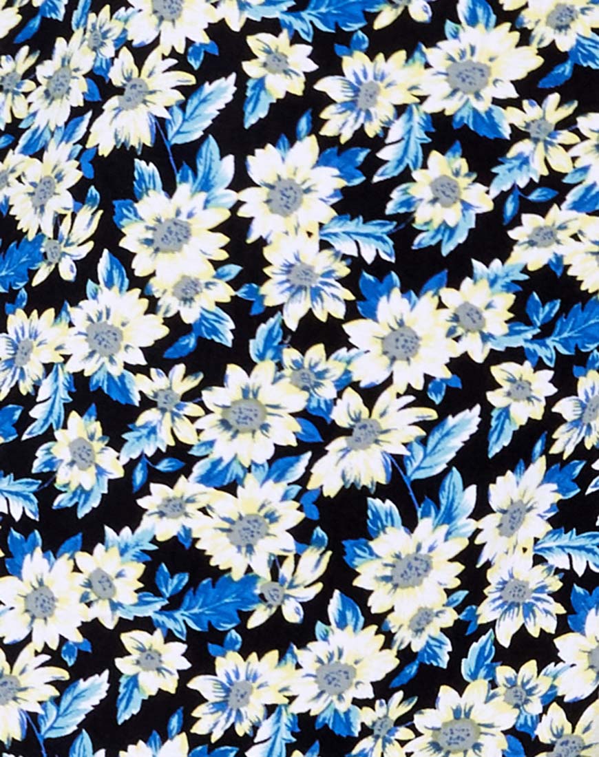 Imagen de Elna Babydoll Dress in Aster Blue