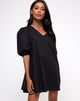 Imagen de Elna Babydoll Dress in Black