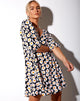Imagen de Elna Babydoll Dress in Daisy Love Negro