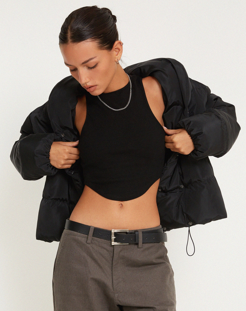 Chaleco Eloise en negro