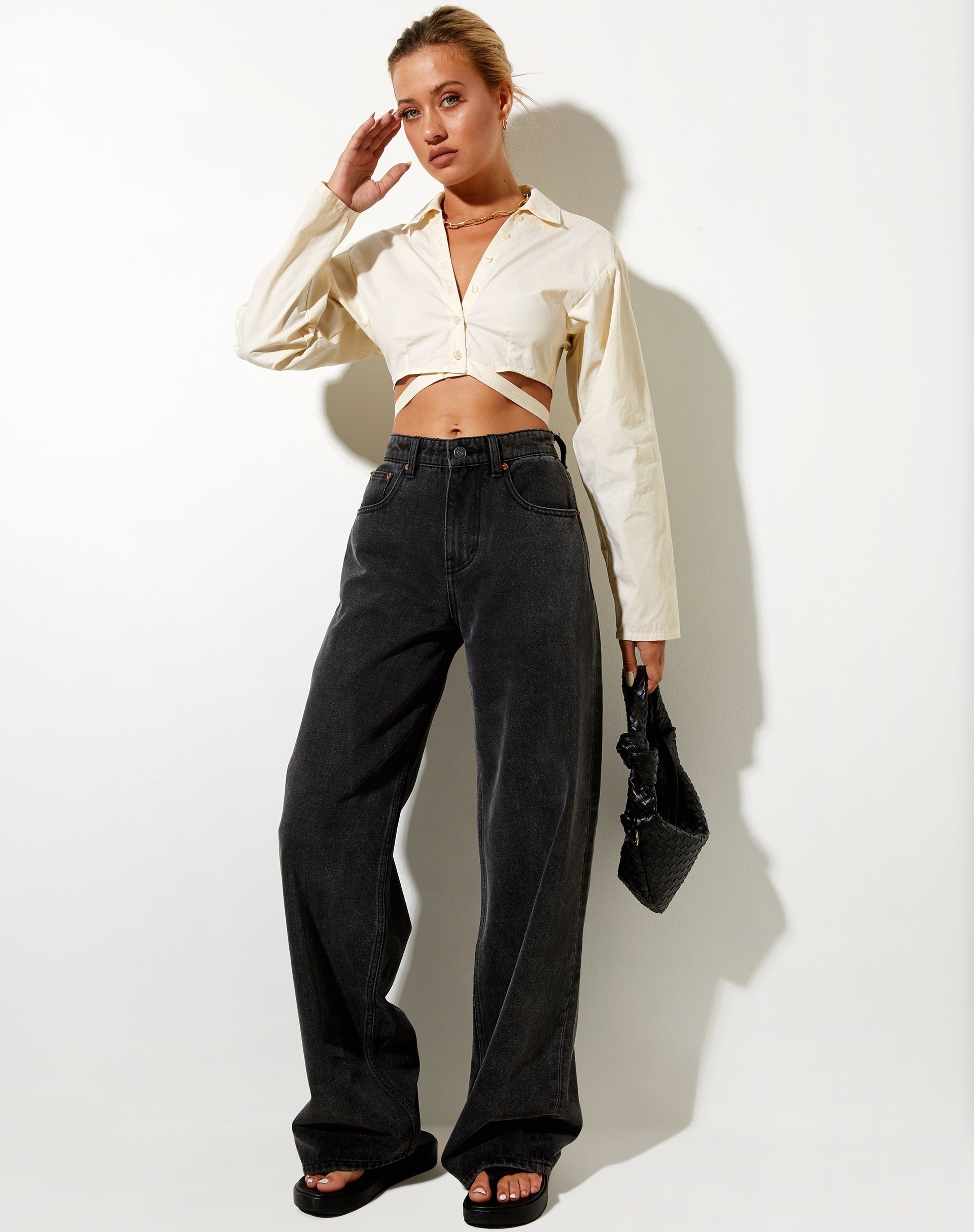 Imagen de Elyse Crop Top en Buttercream