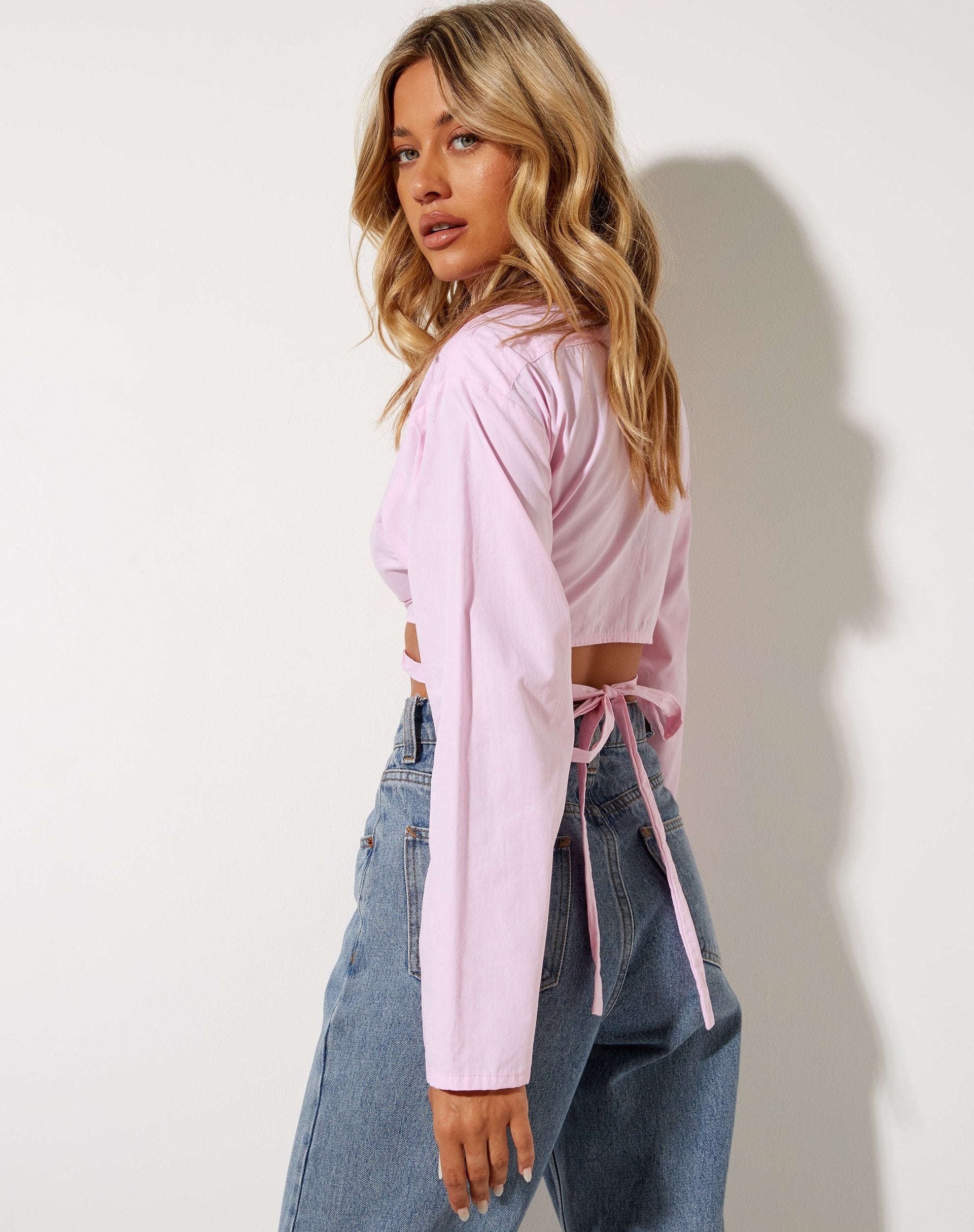 Imagen de Elyse Crop Top en rosa