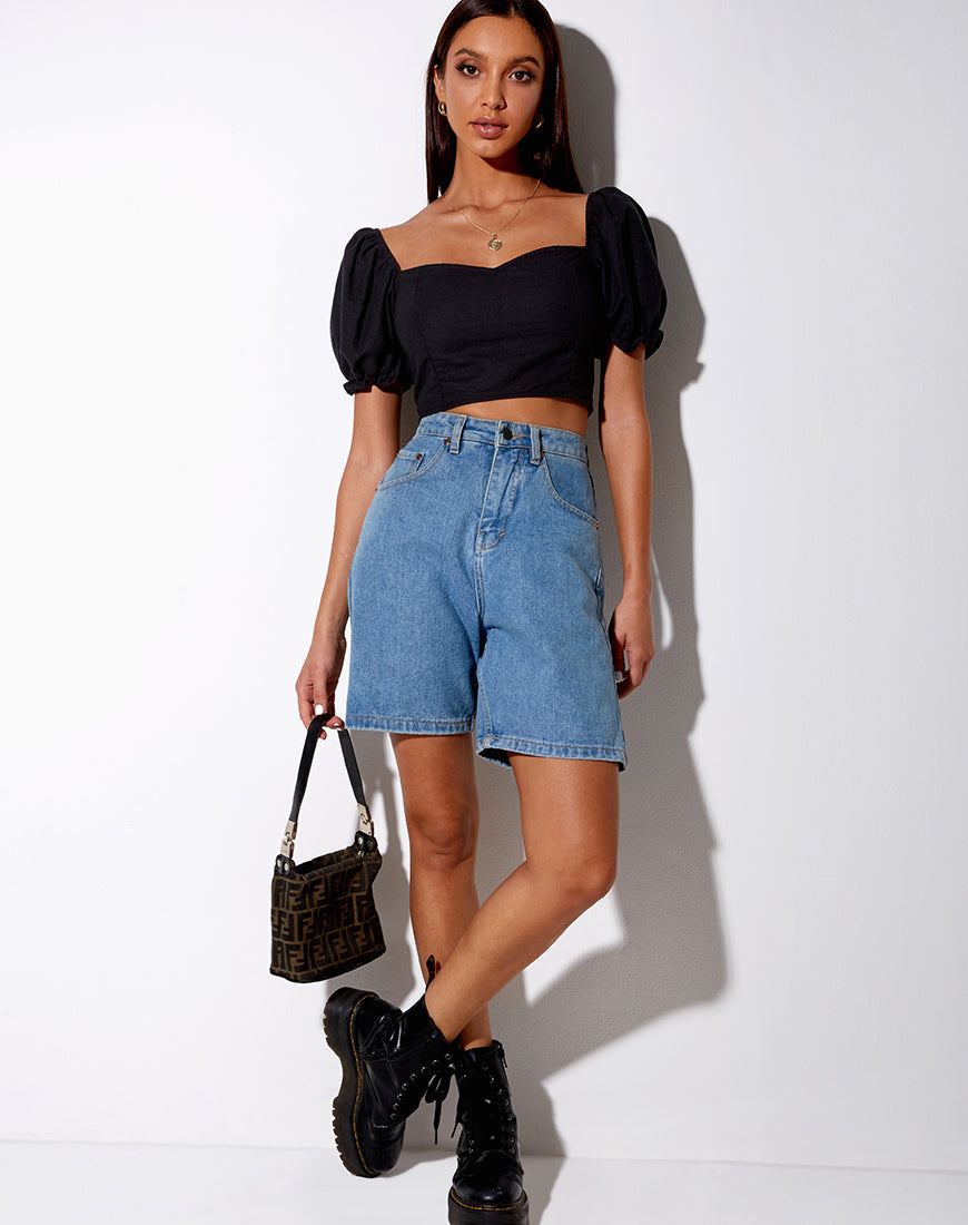 Imagen de Eunji Crop Top en negro