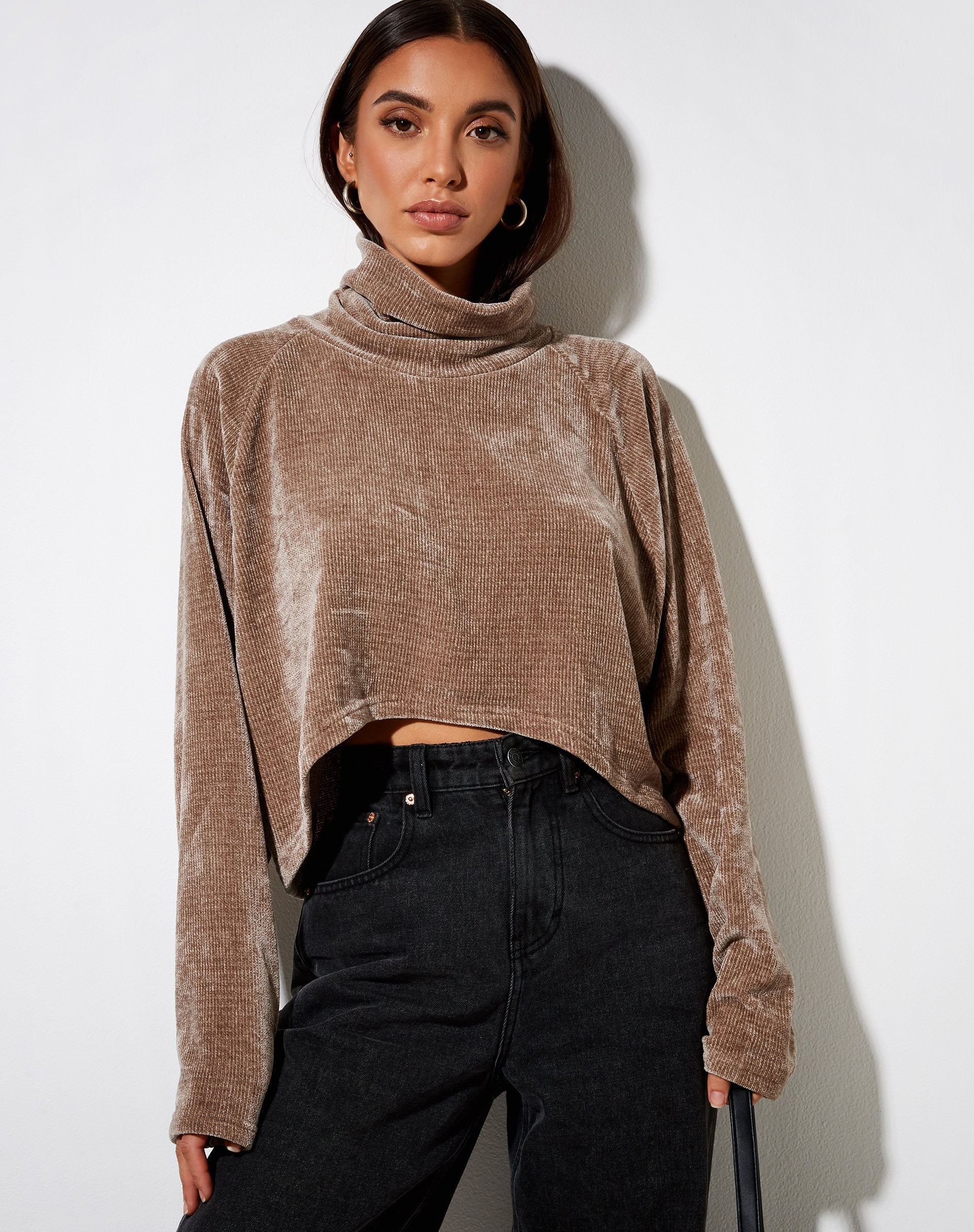 Imagen de Evie Jumper en Chenille Marrón