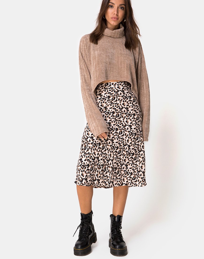 Sudadera Evie de chenilla tostada