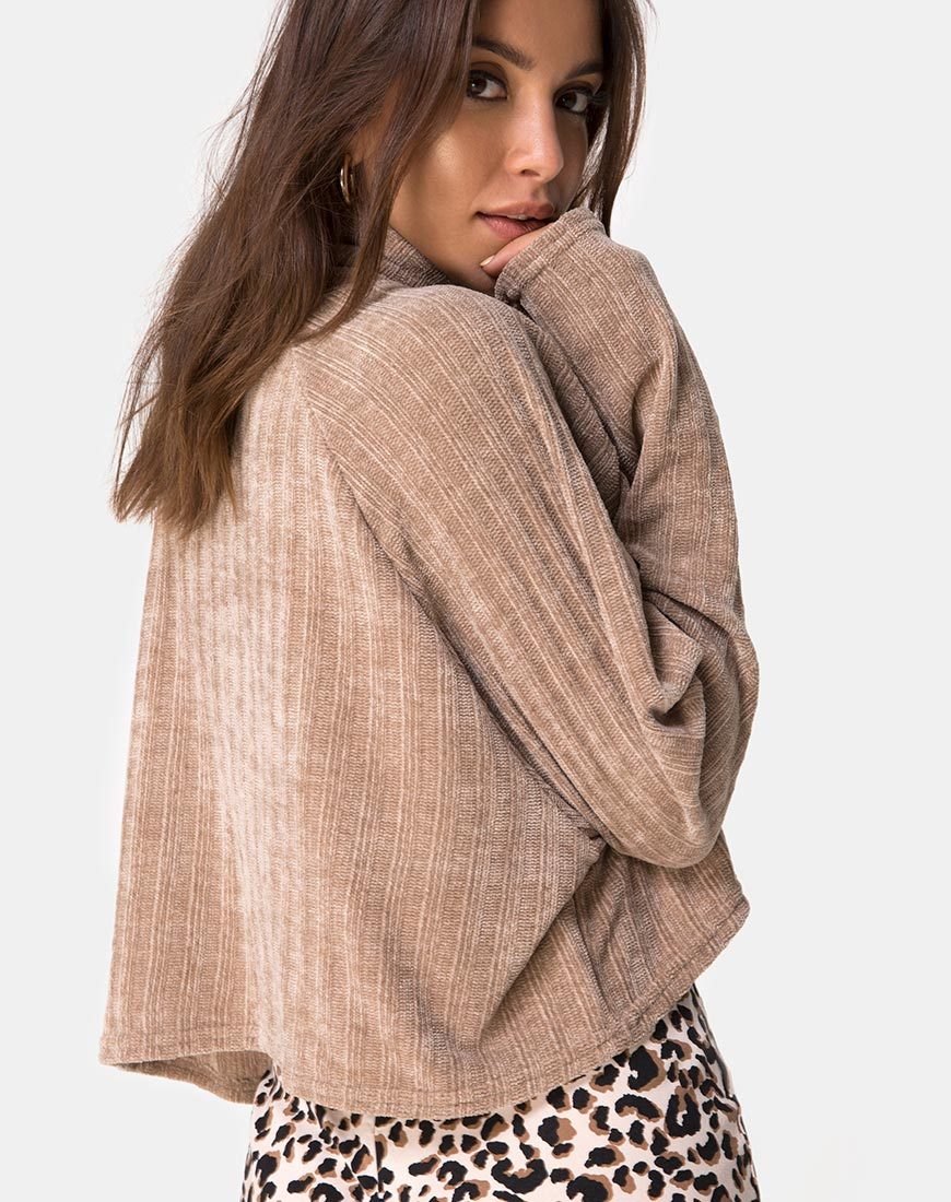 Imagen de Evie Sudadera en Chenilla Tan