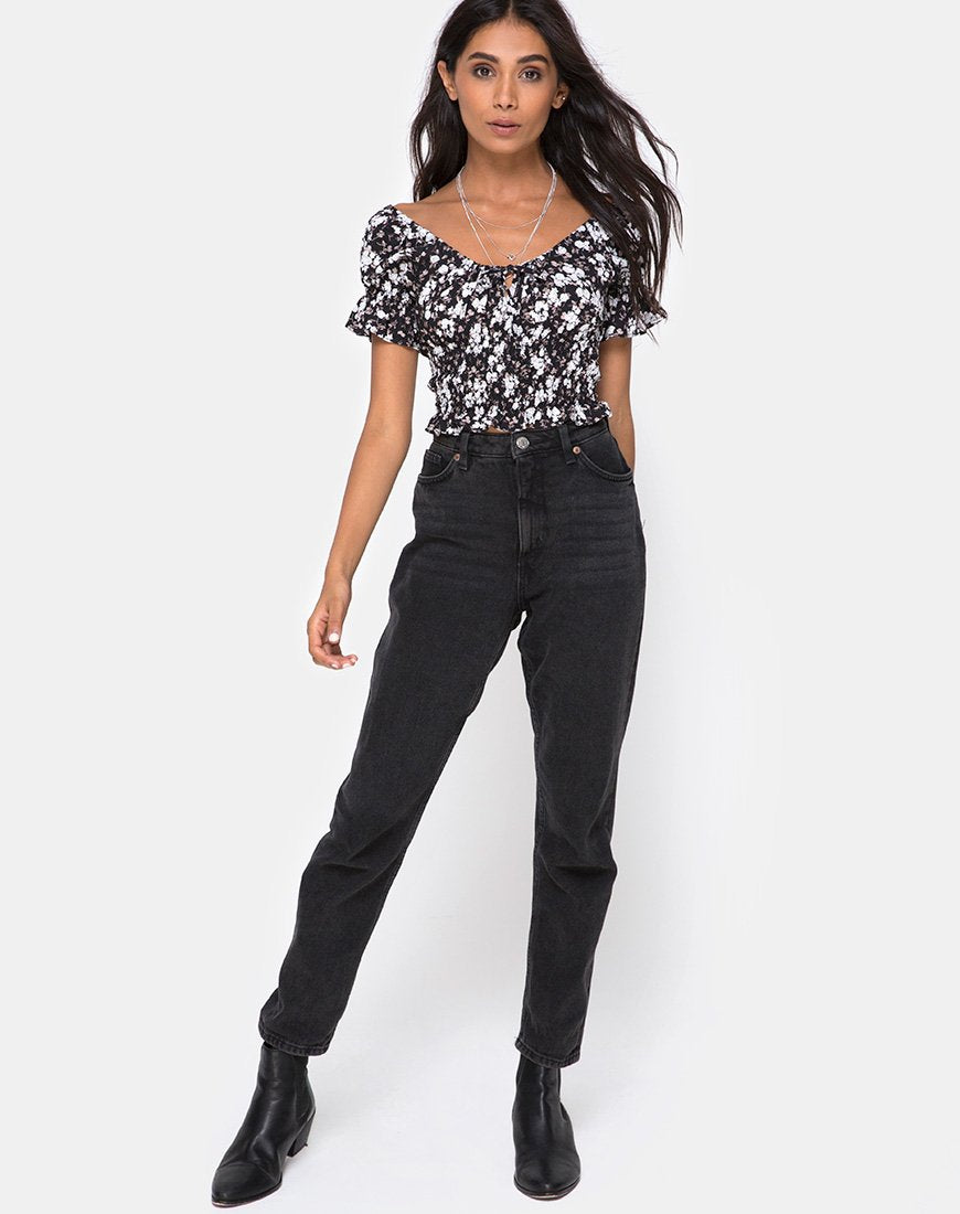 Imagen de Evony Top en Flor Silvestre Oscura