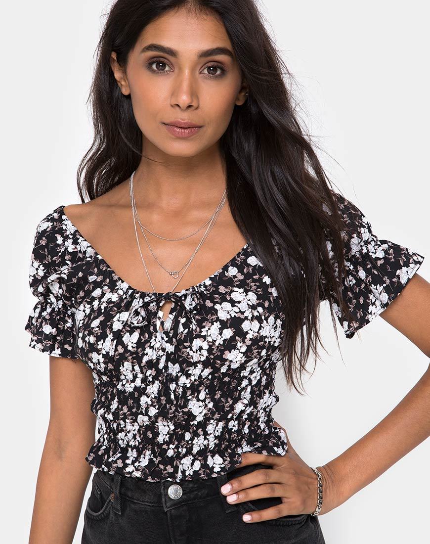 Imagen de Evony Top en Flor Silvestre Oscura