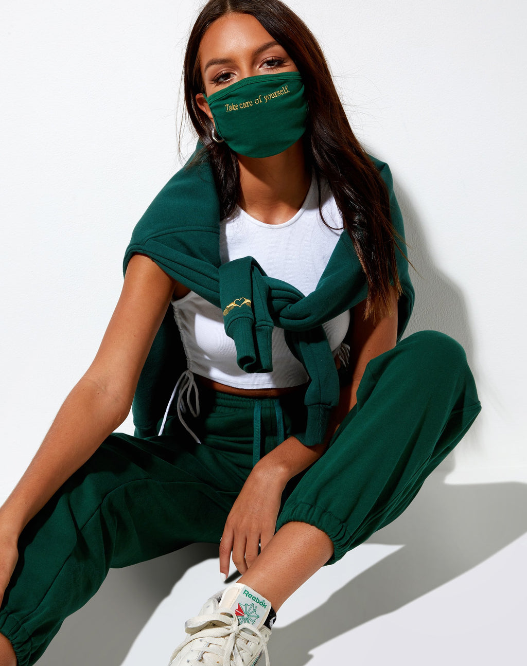 Mascarilla en Botella Verde "Take Care Of Yourself" Embro