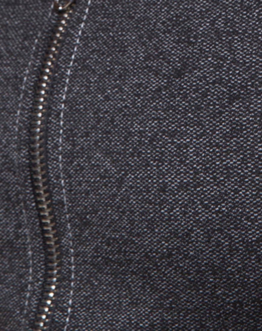 Imagen de Fallon Crop Top en Denim Negro