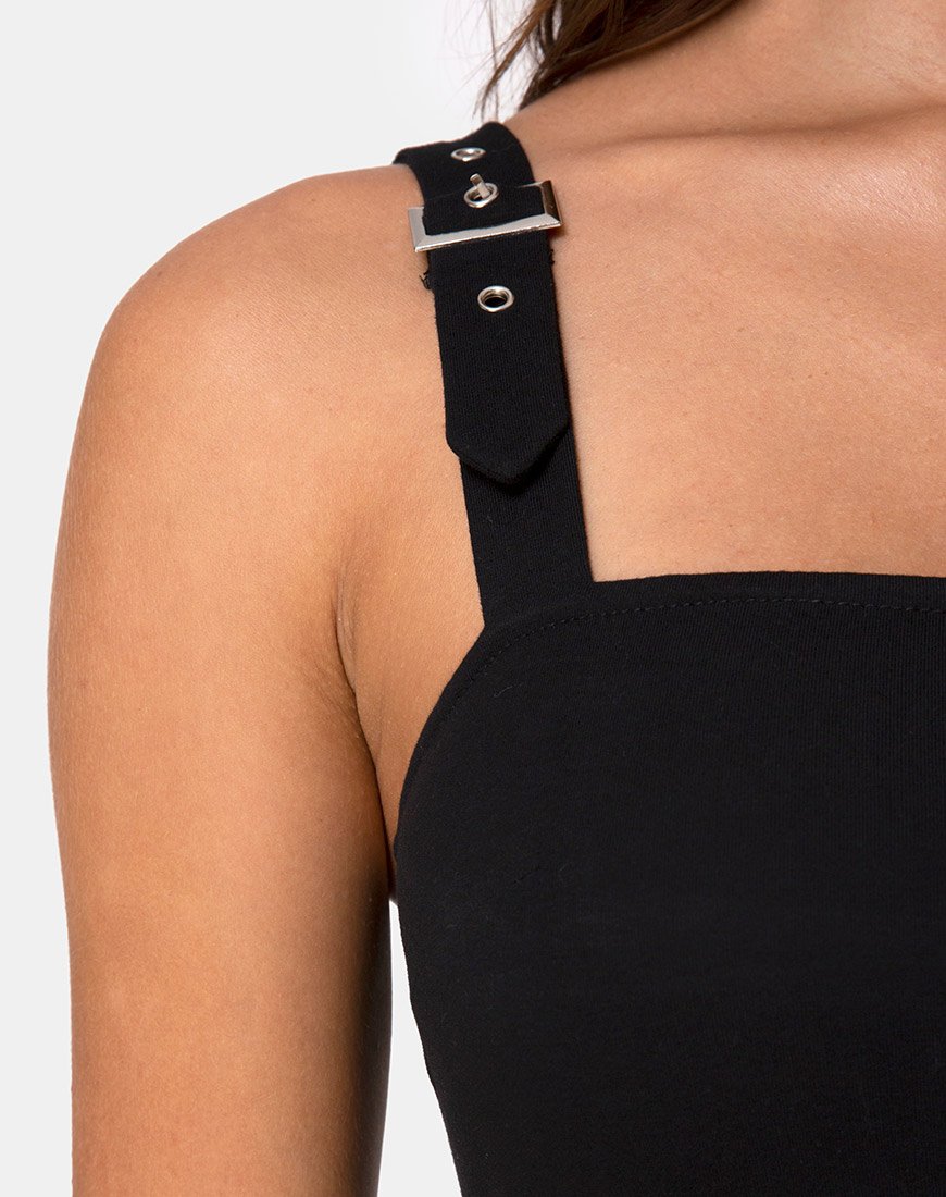 Imagen de Farlie Bodycon Buckle Dress in Black
