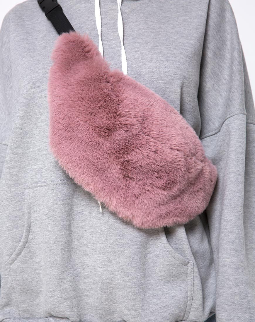 Imagen de Bumbag in Fur Pink