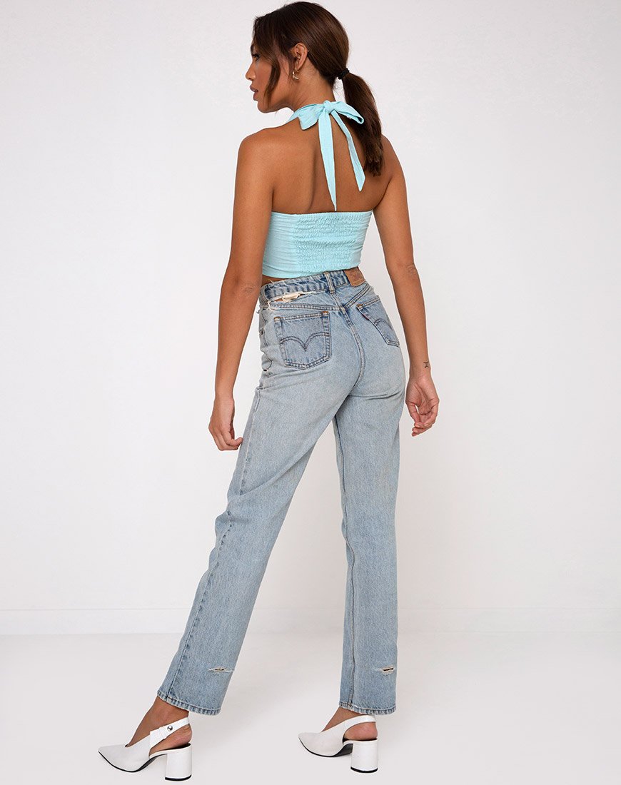Imagen de Fedora Crop Top en Aqua