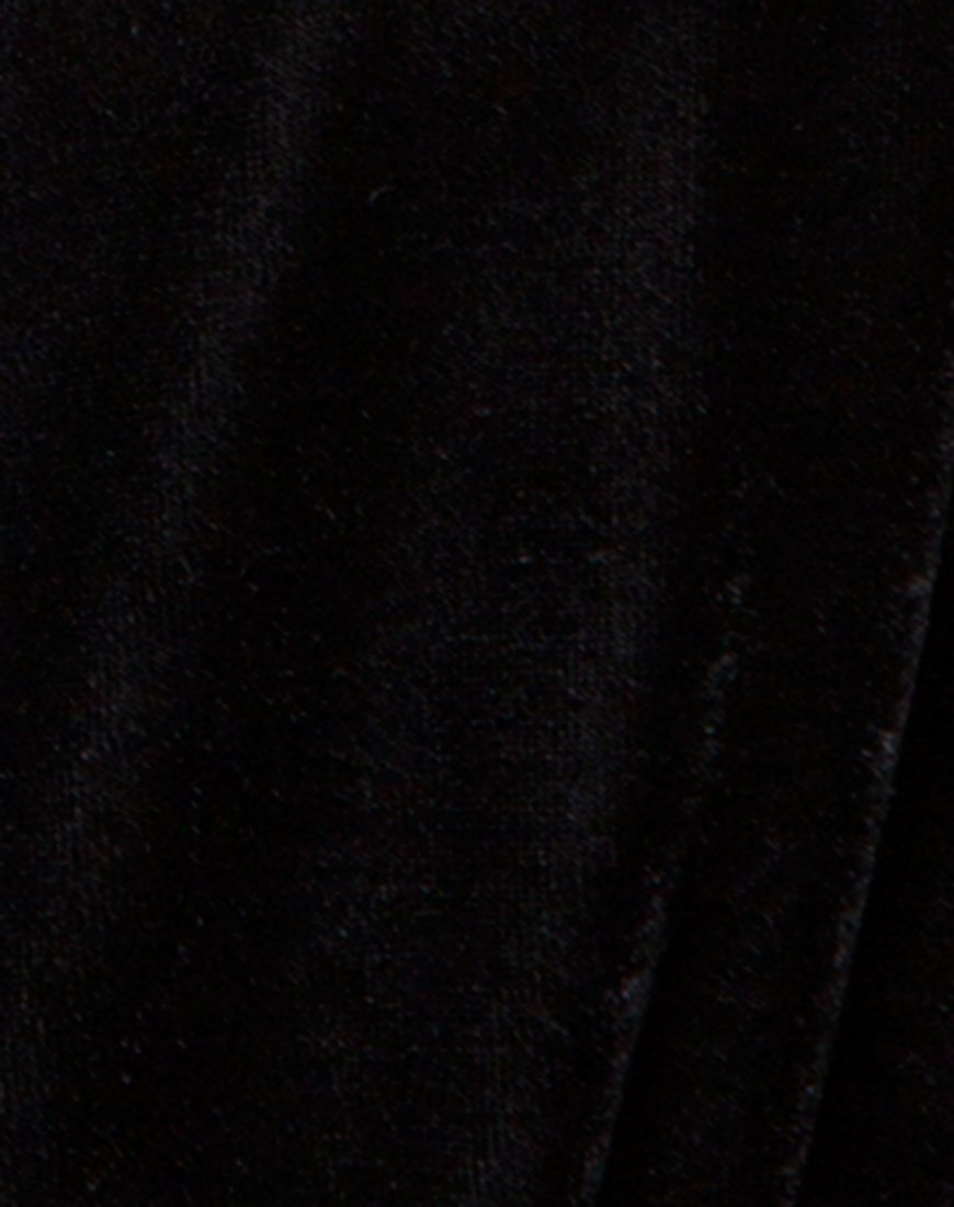 Imagen de corpiño Helecho de terciopelo Diamante Negro