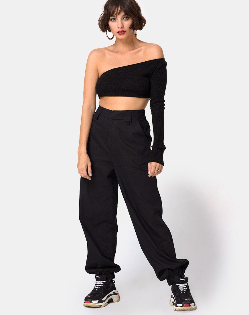 Imagen de Fiax Top en Rib Negro