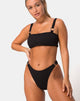 Imagen del sujetador de bikini Fien negro