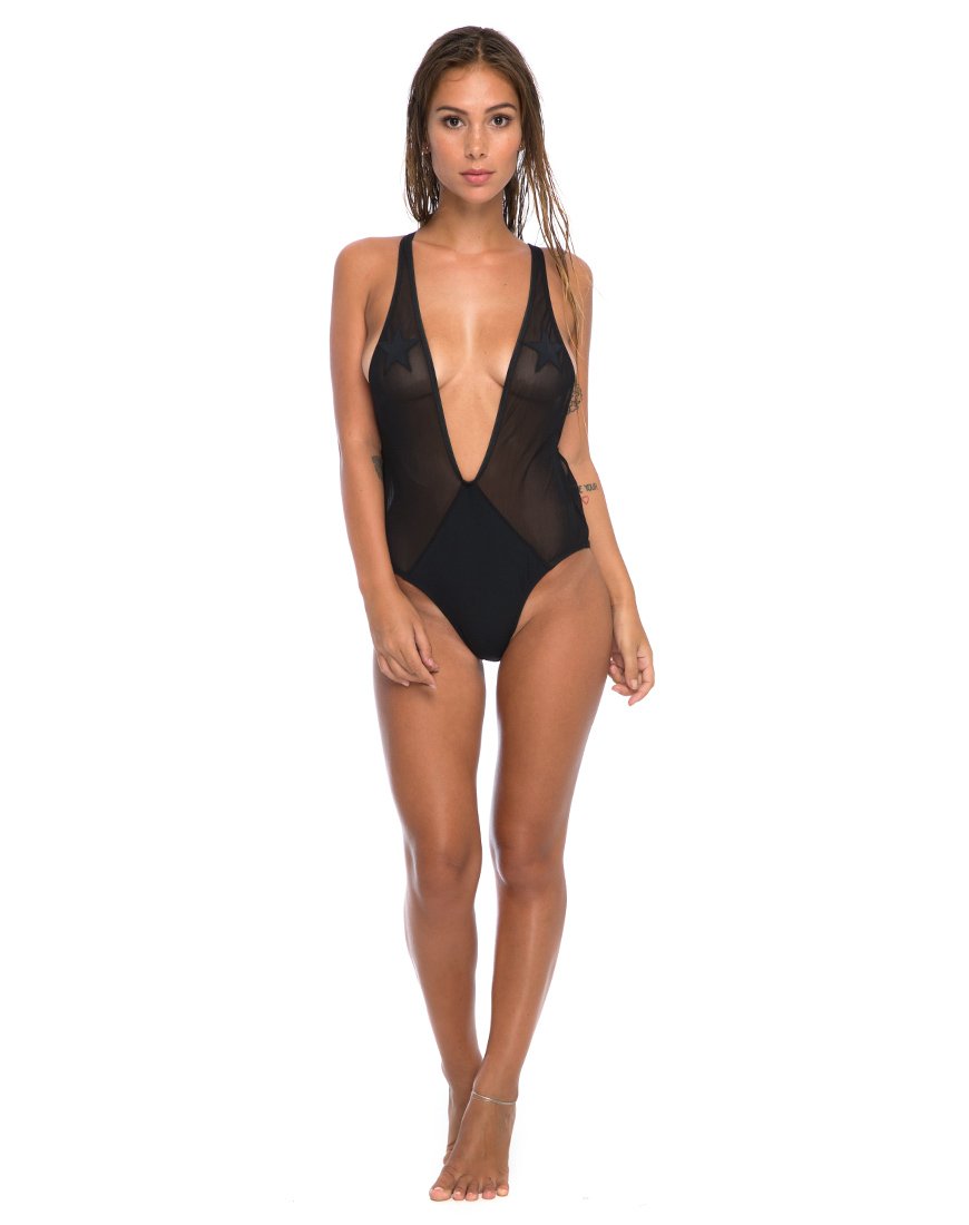 Imagen del traje de baño Figg Plunge en Cut and Sew Stars