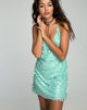 Imagen de Vestido Finn en Disco Lentejuelas Menta