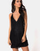 Imagen de Finn Slip Dress in Fringe Negro