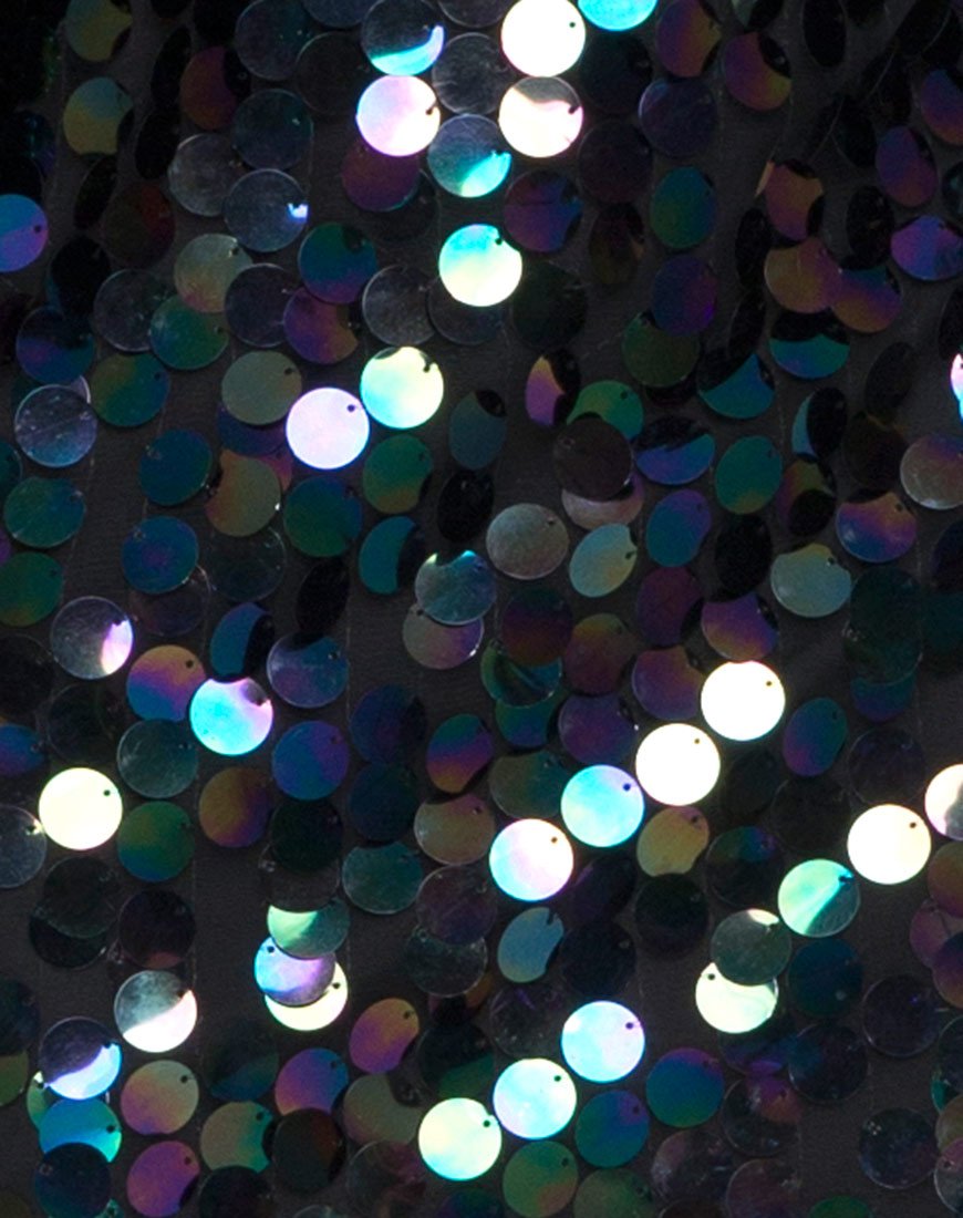 Imagen de Finn Slip Dress in Black Opal Sequin