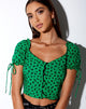 Imagen de Flaba Top en Dainty Daisy Green