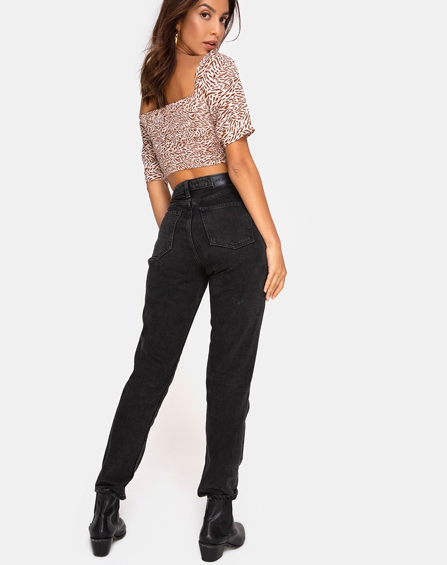Imagen de Flory Crop Top en Safari Taupe