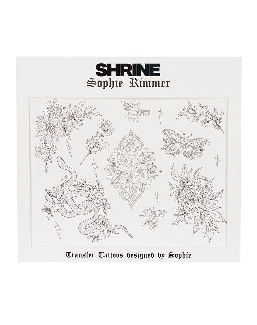 Tatuajes de flores de Sophie Rimmer por Gypsy Shrine