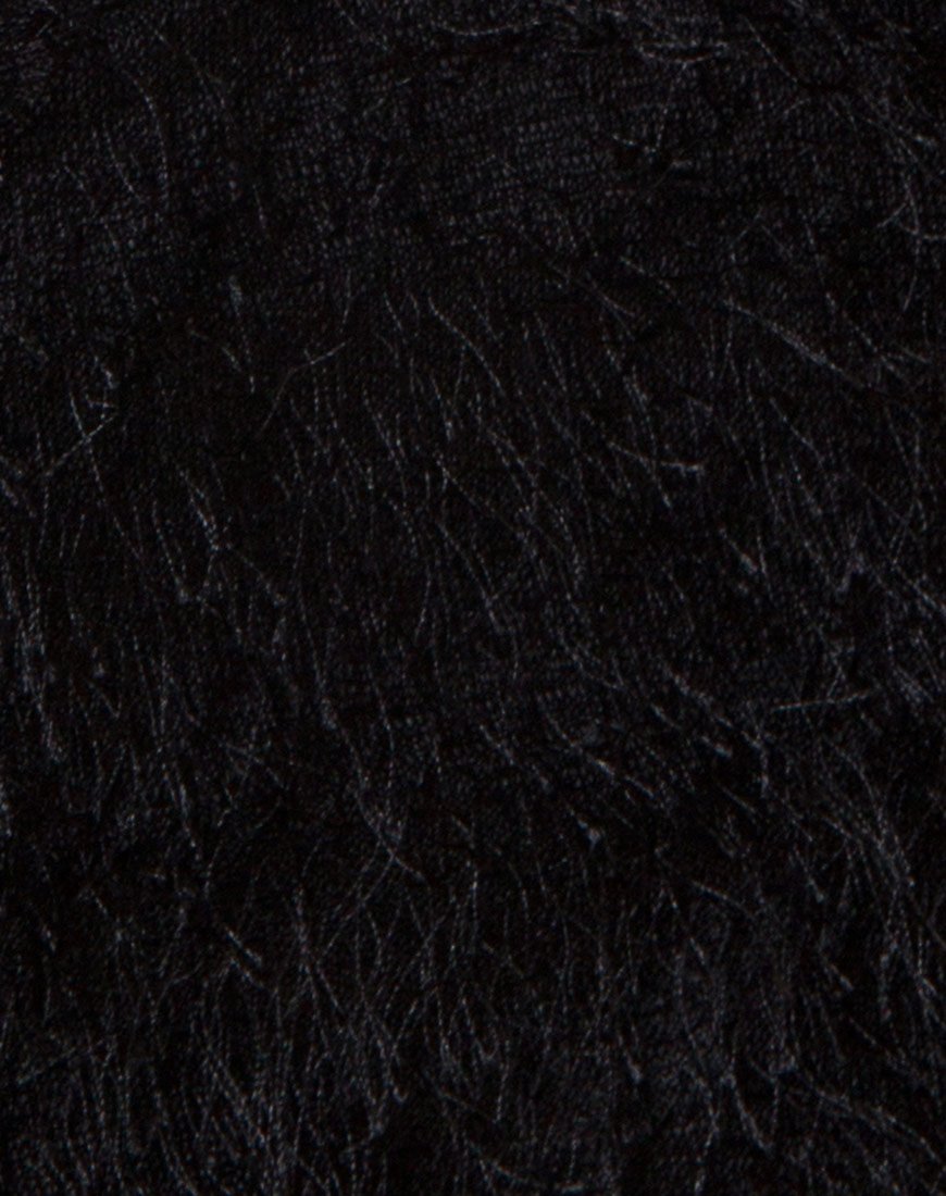 Imagen de Balien Crop Top en Fringe Negro
