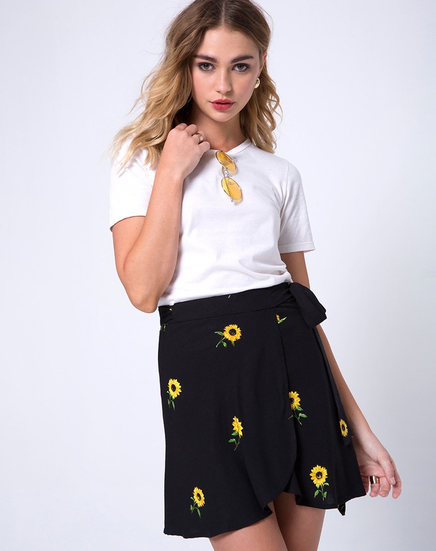 Falda Freena en Ditsy Sunflower