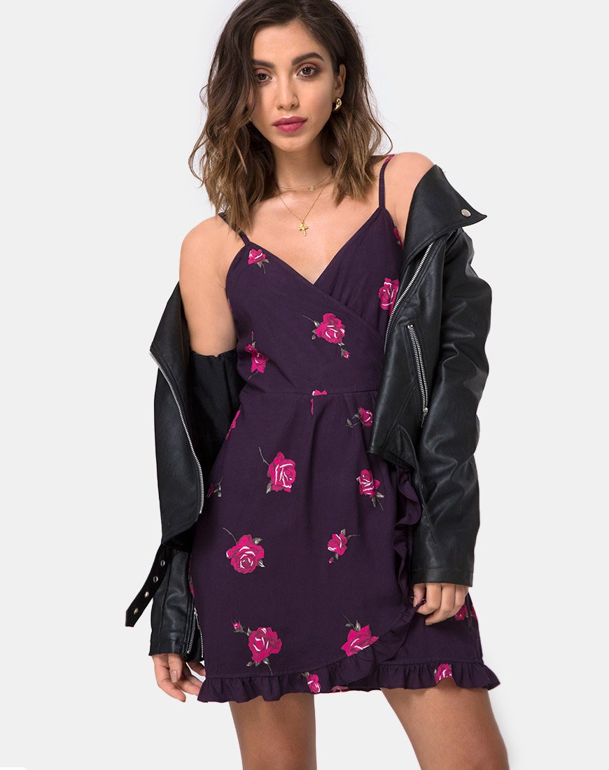 Minivestido Fuare en rosa noche