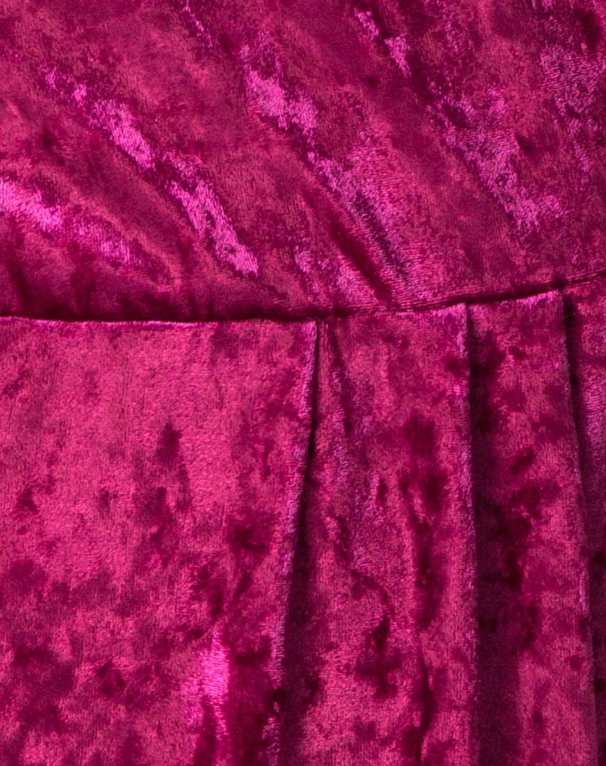 Imagen de Furia Slip Dress in Burgundy Crush