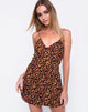 Imagen de Furia Wrap Dress in Jungle Leopard