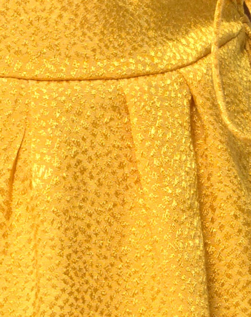 Imagen de Furia Slip Dress in Satin Mustard