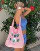 imagen de MOTEL X BARBARA Barbs Tote Bag en rosa Motel Floral