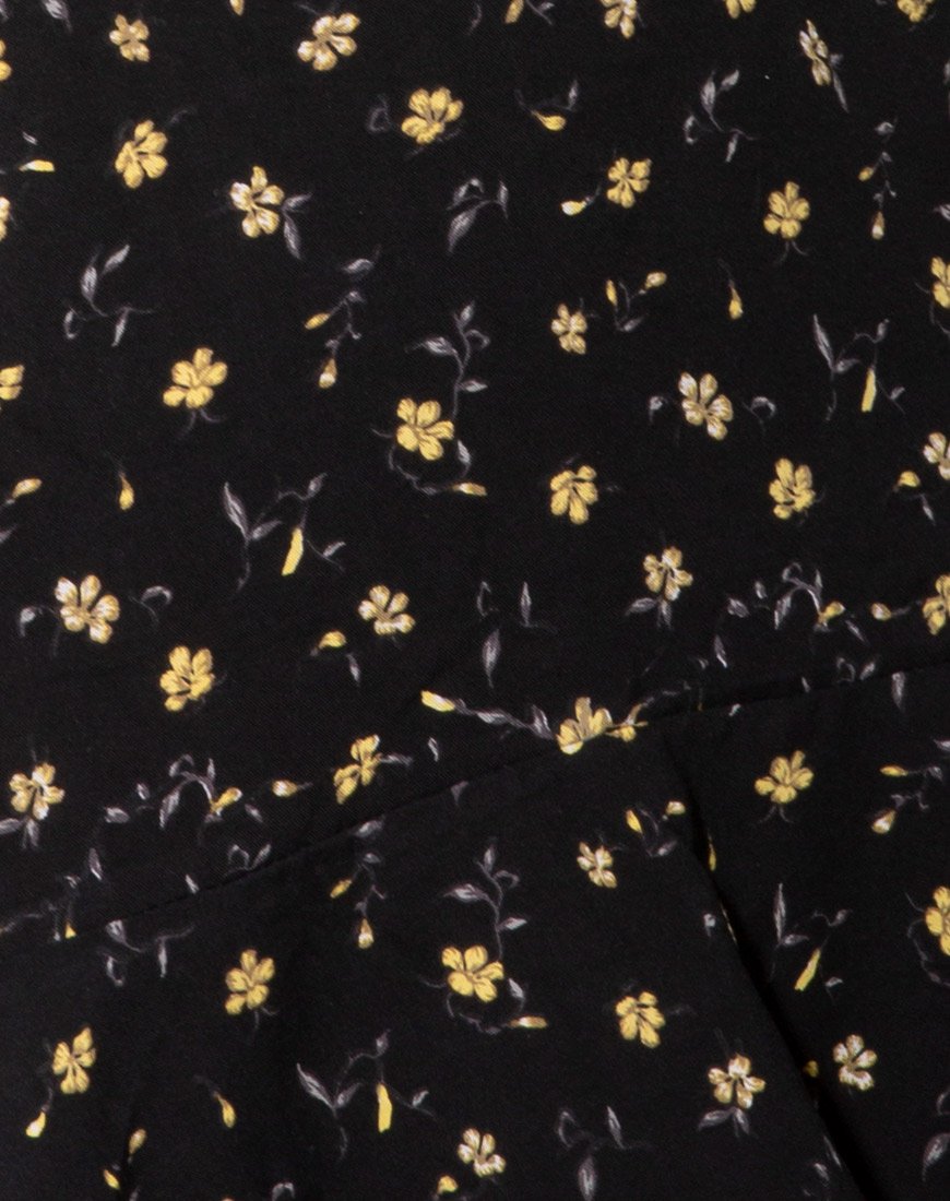 Imagen de la minifalda Gaelle en Pretty Petal Negro