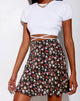 Imagen de la minifalda Gaelle en Courtney Floral