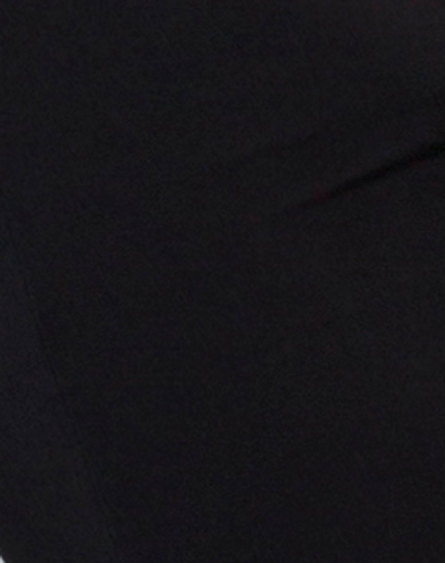Imagen de Gaga Off The Shoulder Crop en negro