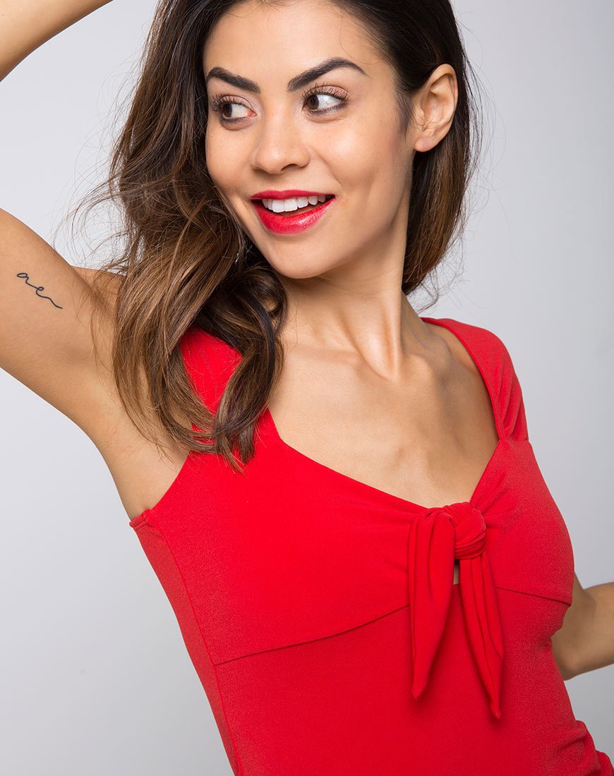 Vestido Gainer Bodycon Rojo