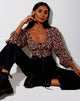 Imagen de Glario Crop Top en Flor de Otoño