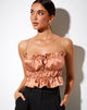 Imagen de Gamera Cami Top en oro rosa satinado