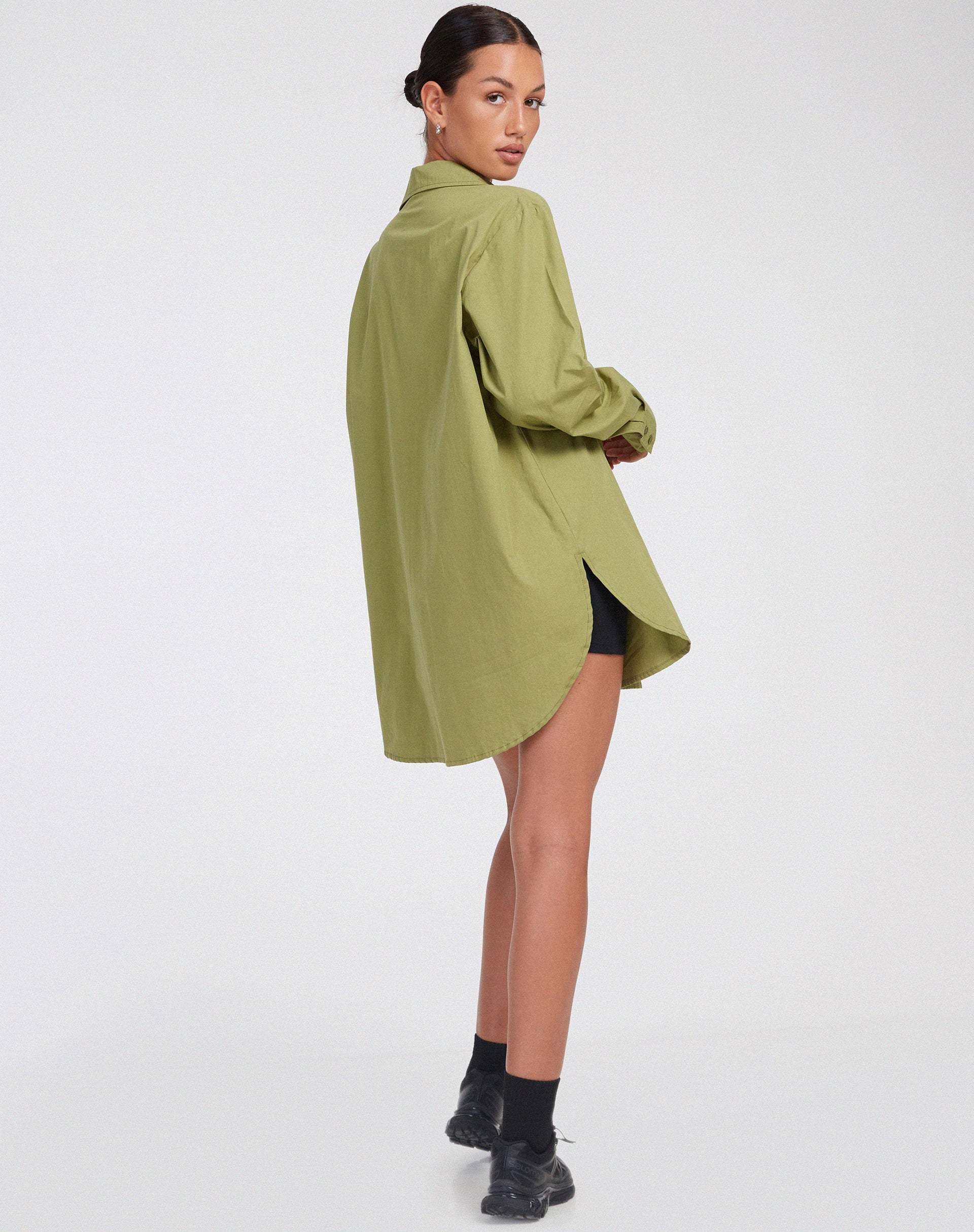 imagen de la Camisa Gane en Verde Seafoam