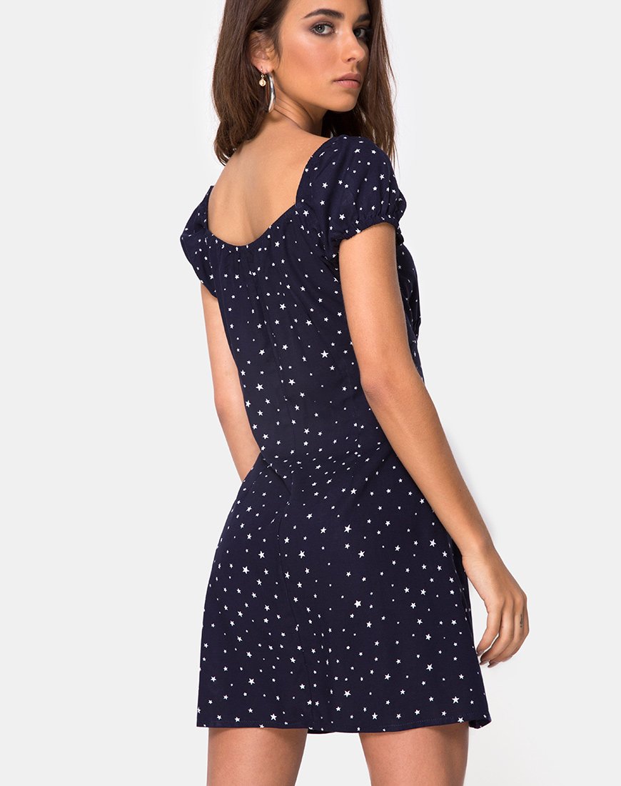 Imagen de Gaval Mini Dress in Stars Struck Navy