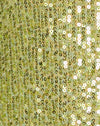 Drape lentejuelas verde lima