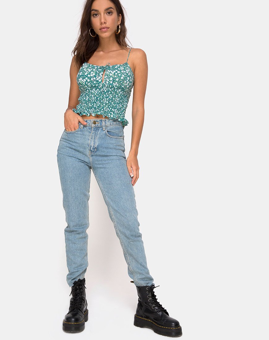 Imagen de Gemala Cami Top in Floral Field